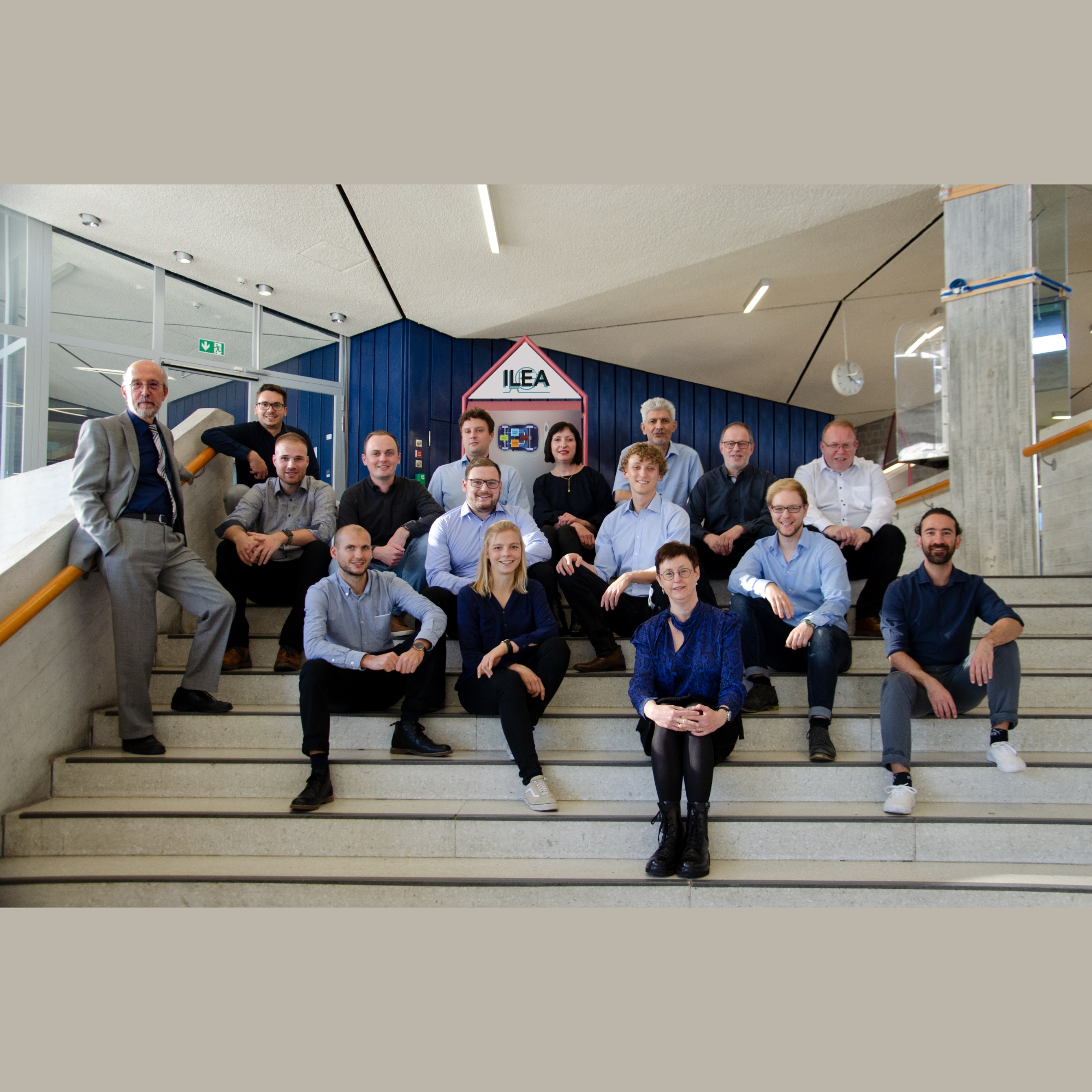 Ein Gruppenbild des ILEA Teams